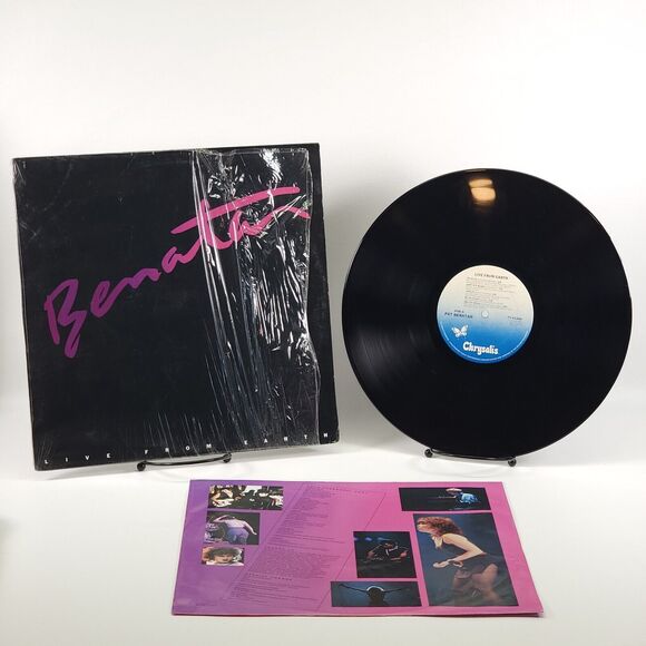 Pat Benetar Live From Earth Vinyl LP CHR 1451 Chrysalis In Original‎ Shrink Wrap - Picture 1 of 15